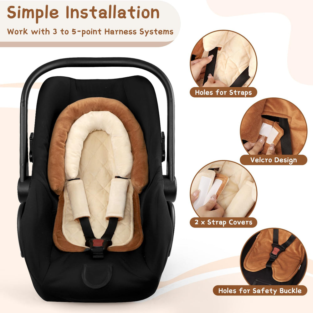 Pea Pod reversible cushion for all-season comfort and easy season switching.