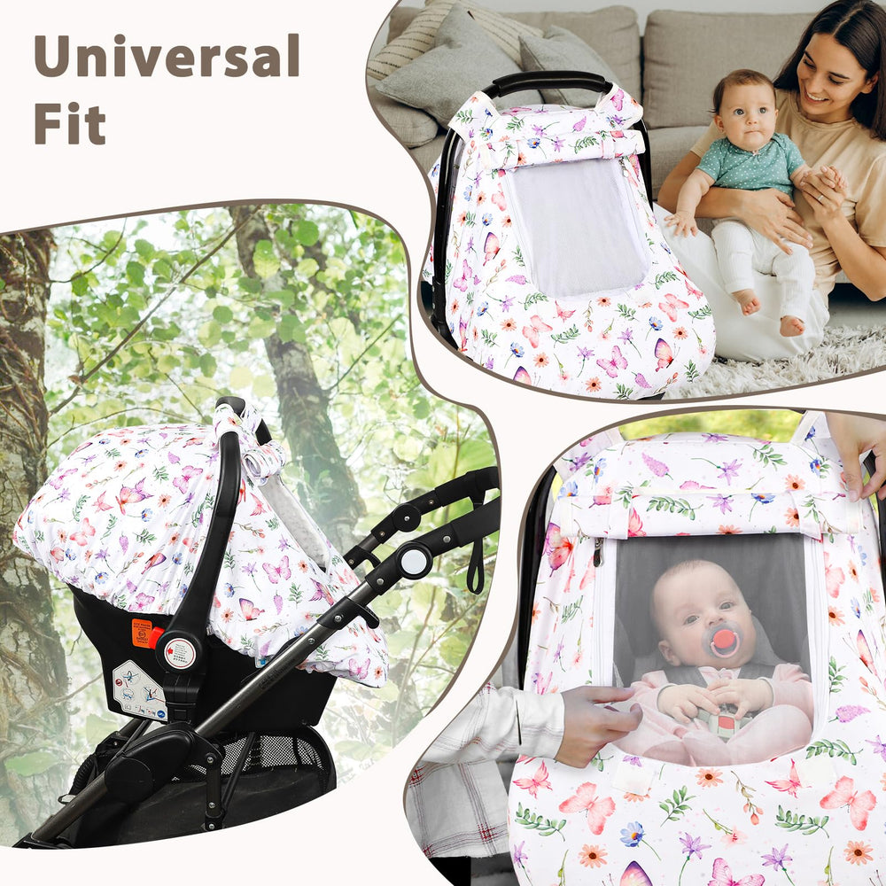 Pea Pod soft Minky dot backing provides a cozy touch against baby