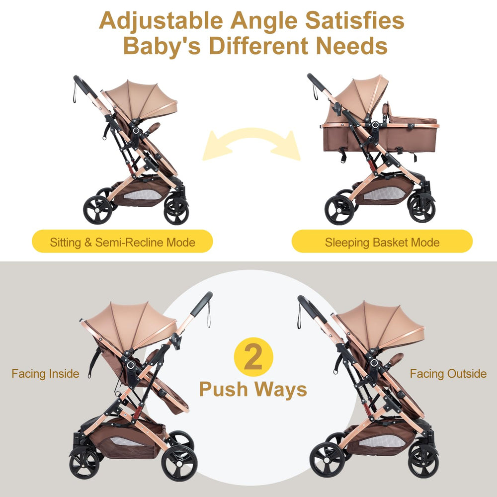 PEARLOVE compact folding design simplifies storage and travel with kids.