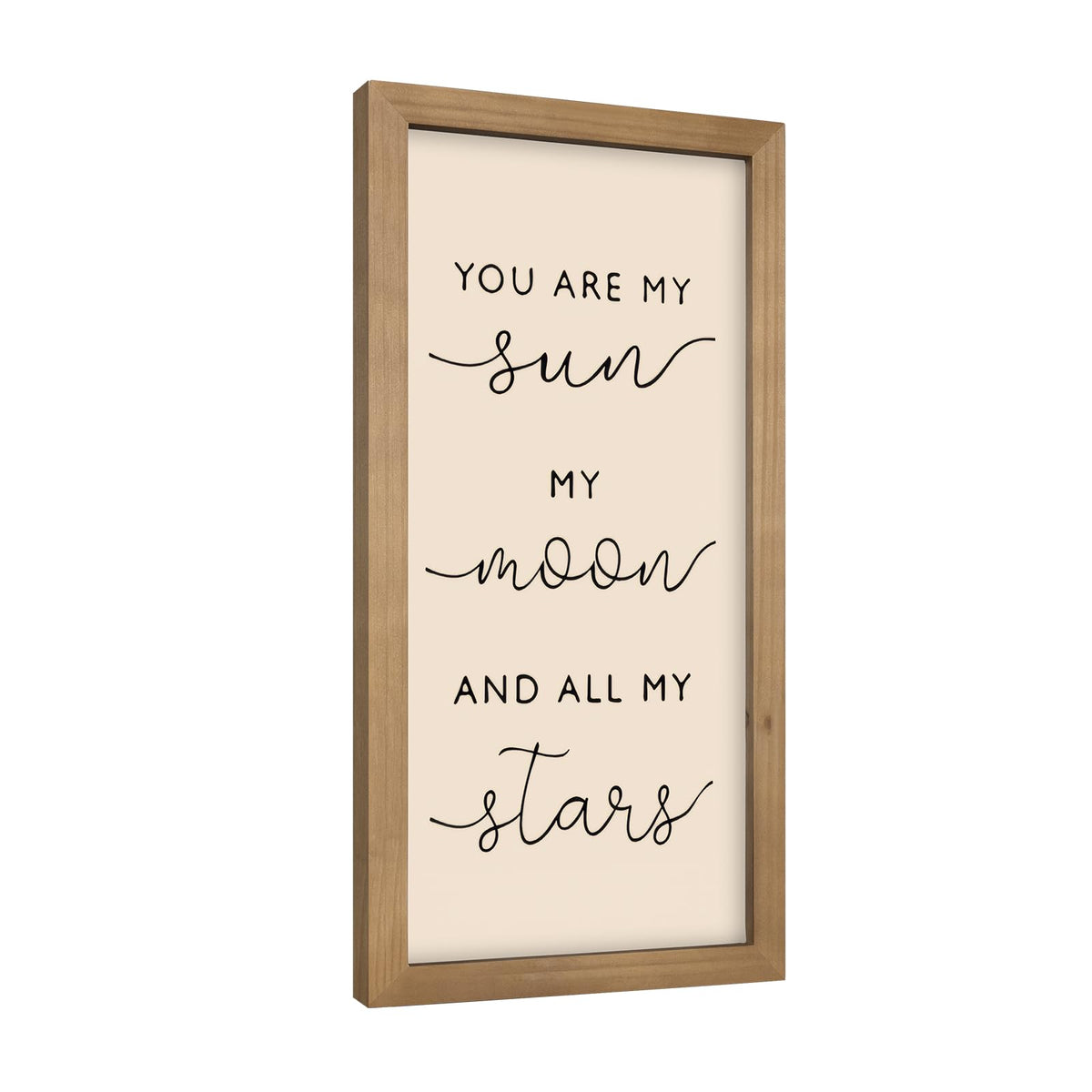 Pechpell You Are My Sun Moon and Stars wall art brightens nursery with a cozy focal point.