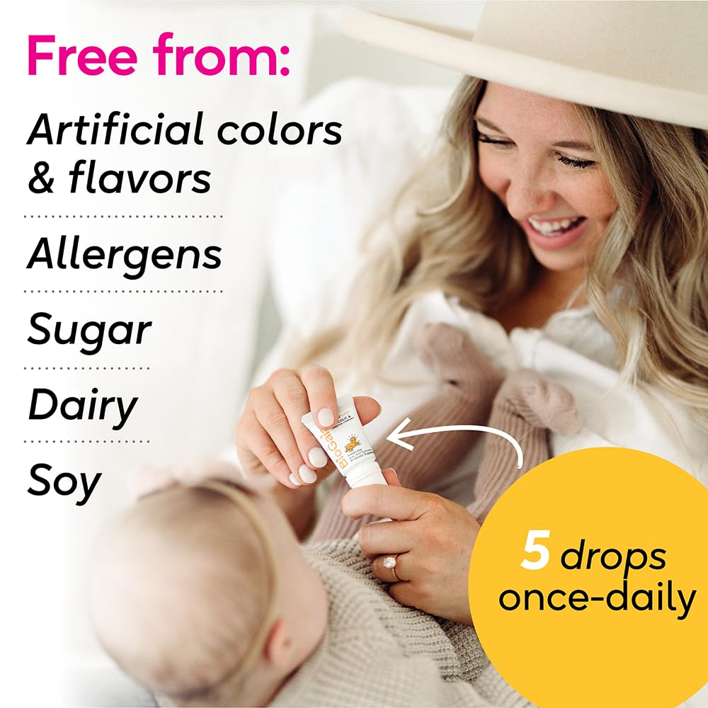 PediAct label with dosing guidance for BioGaia Protectis drops.