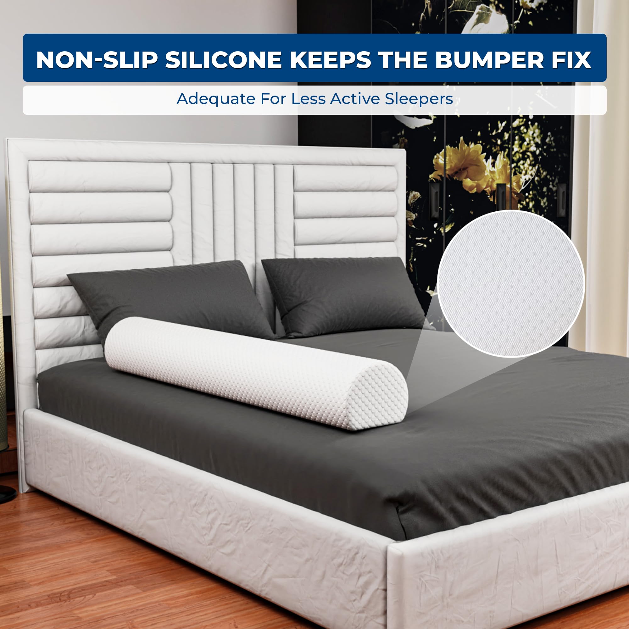 Peekabi bed rail easy-install buckles speed up setup and secure placement
