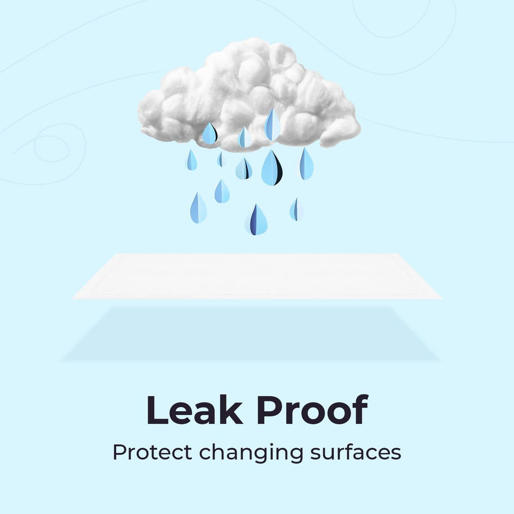 Peekapoo X-Large changing pad with waterproof backing protects surfaces during diaper changes.