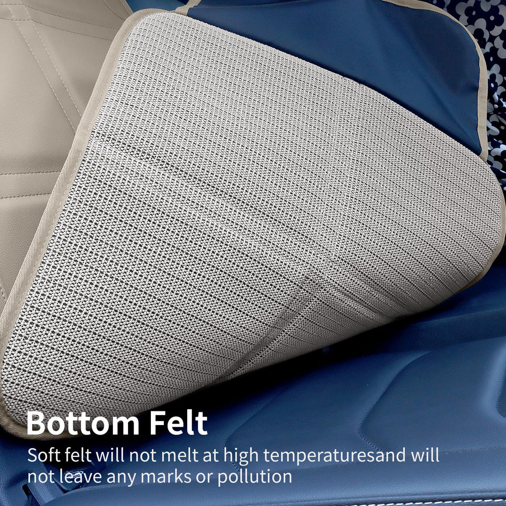 pefirst car seat protector large pockets store toys and essentials for trips.