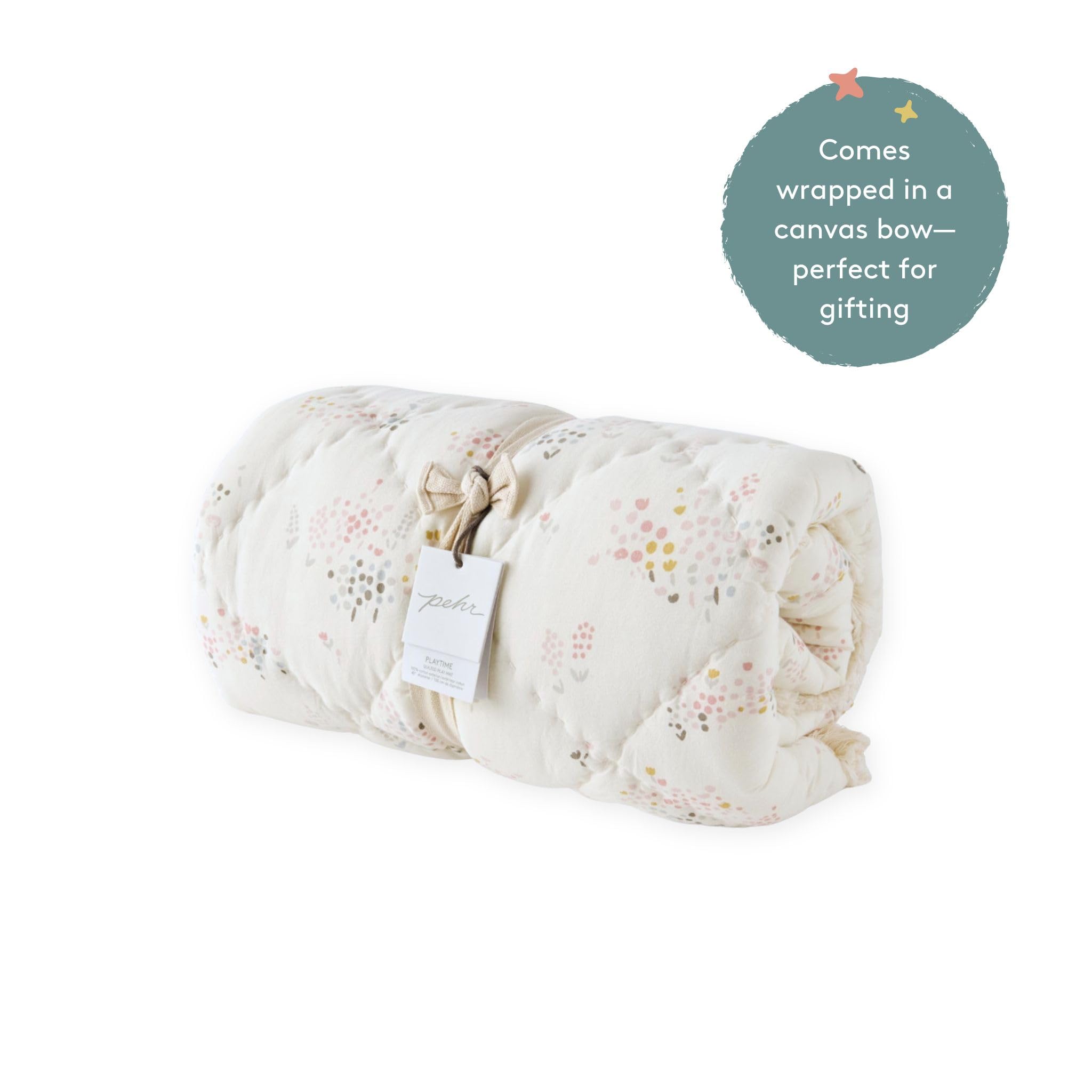 Pehr Quilted cotton exterior detail