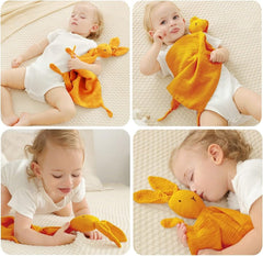 PEIPEIWU lovey double-layer organic cotton highlights breathable, snug baby comfort.