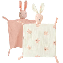 PEIPEIWU Lovey soft muslin close-up showcases breathable organic cotton for gentle baby skin.