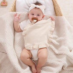 PEIPEIWU Loveys knots teething style promotes grip and soothing exploration