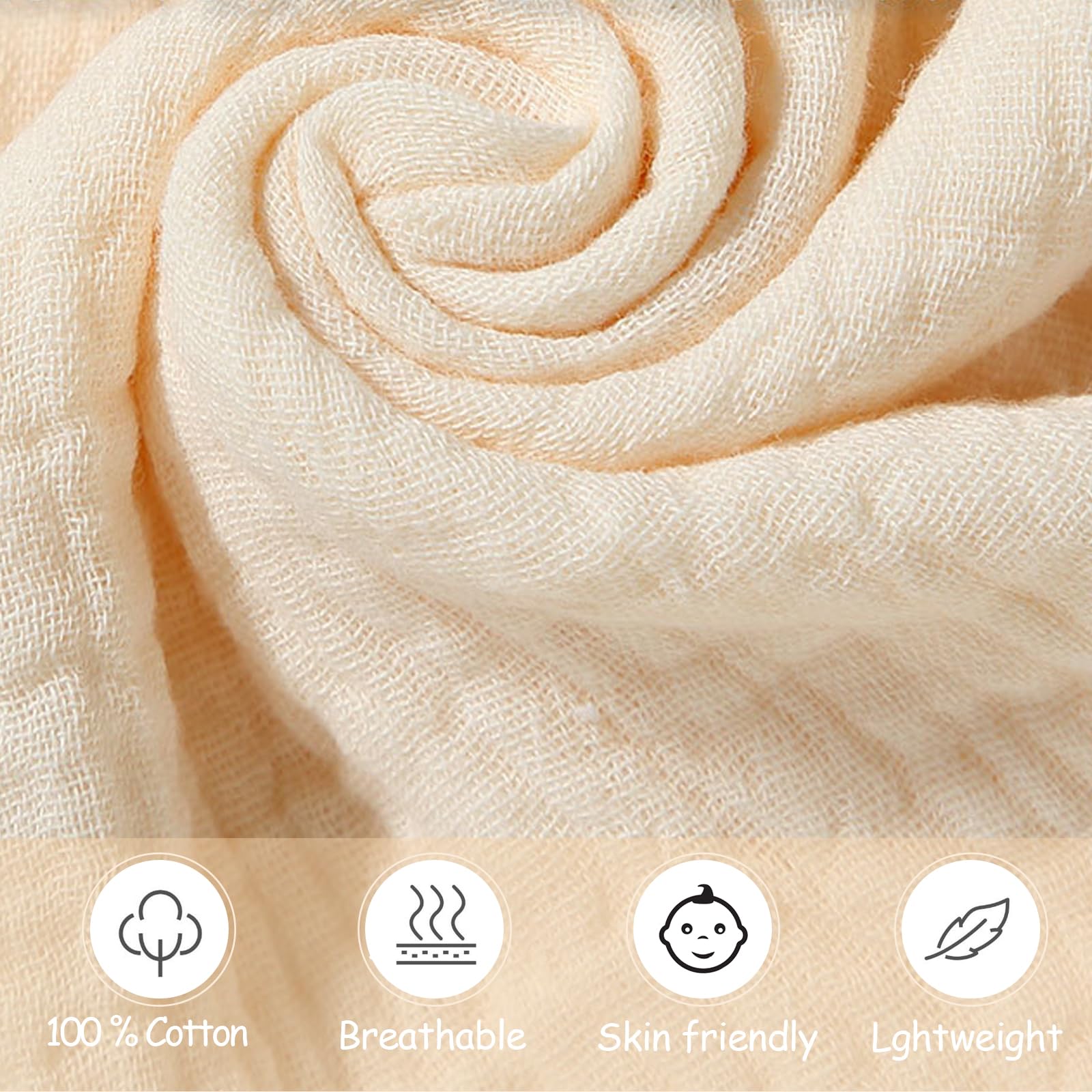 PEIPEIWU Loveys machine-washable and quick-drying, softening with every wash