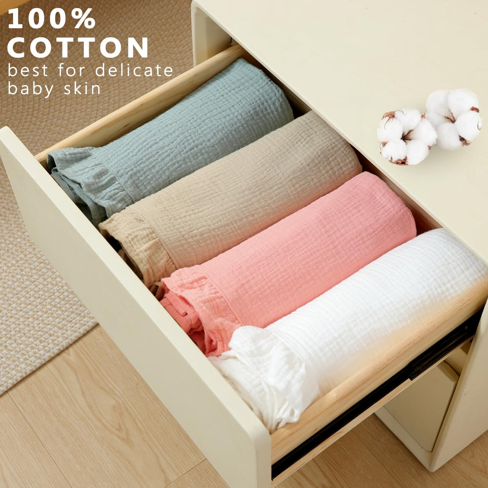 PEIPEIWU baby blanket packaging display - easy-care, machine-washable fabric.