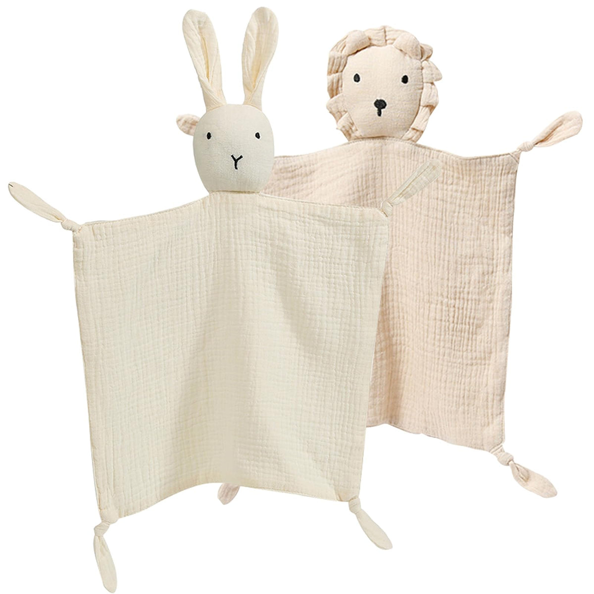 PEIPEIWU bunny lovey close-up for baby comfort.