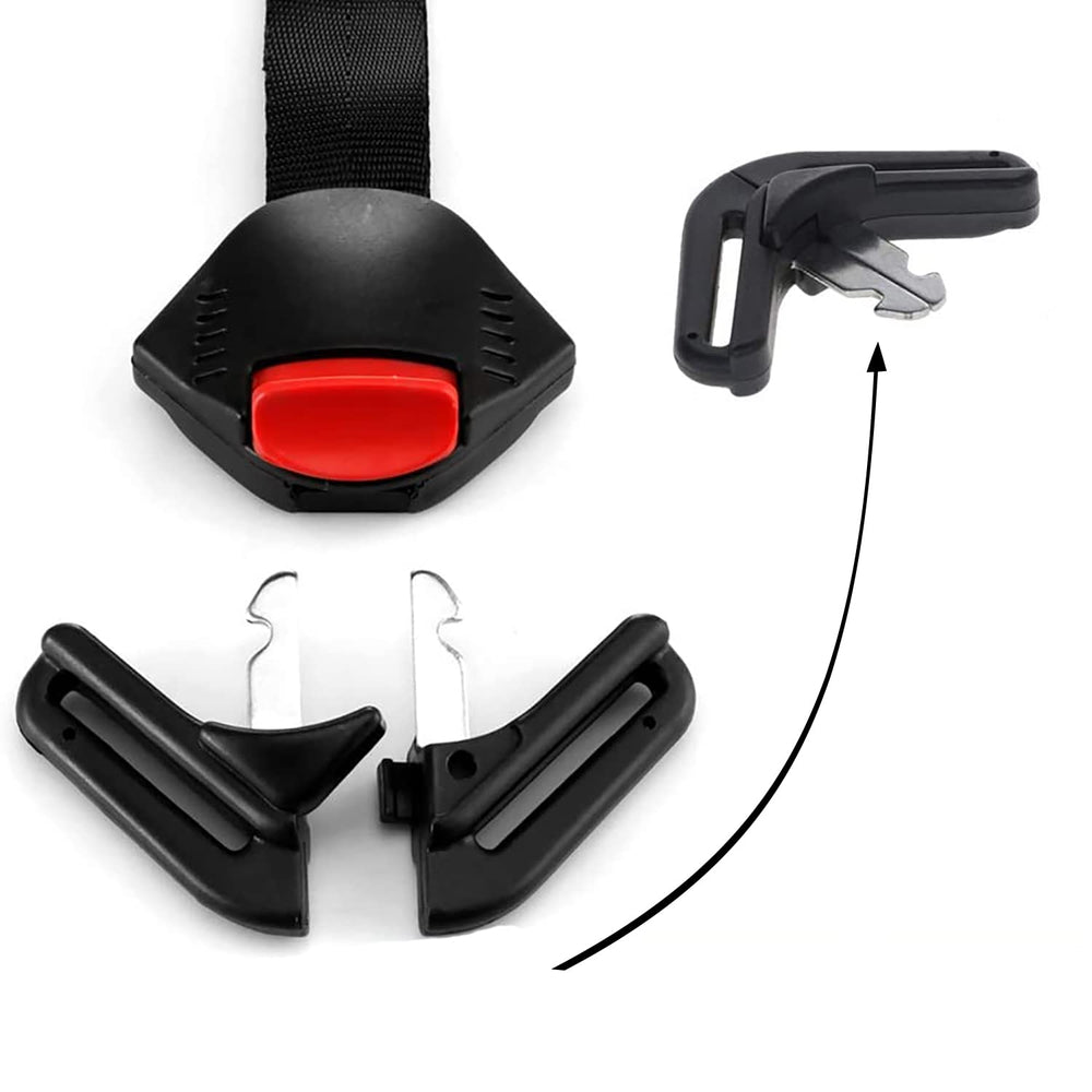 Peixiong easy-install buckle on seat bottom demonstrates quick setup