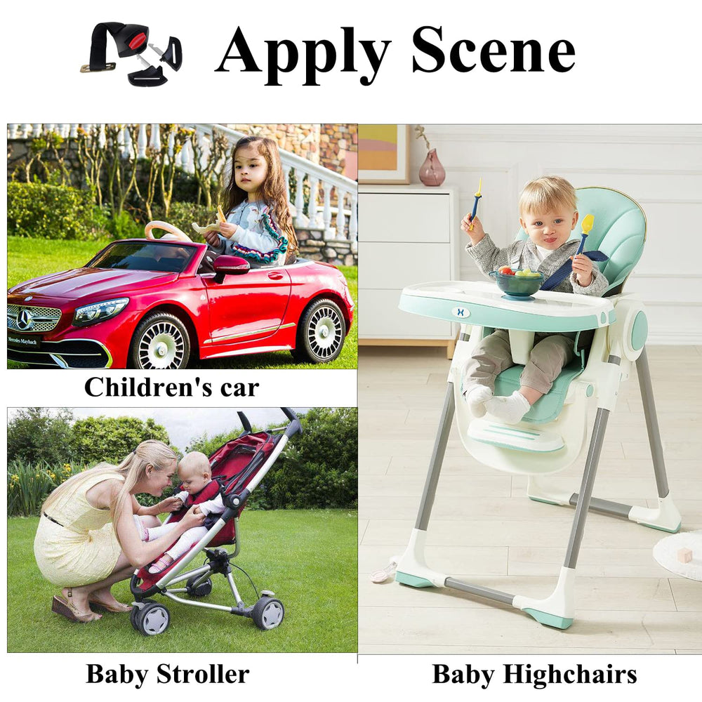 Peixiong harness clip compatible with strollers and high chairs