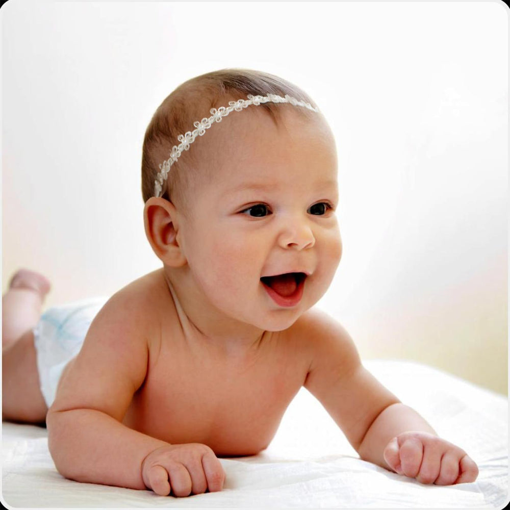 Pejlnd headband gift-ready packaging ideal for baby showers.