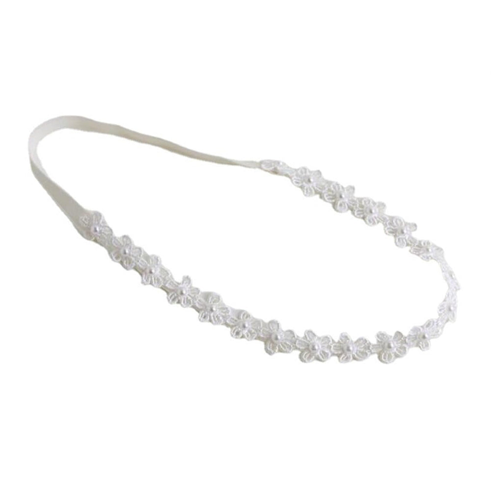Pejlnd headband soft turban lace for newborn comfort.