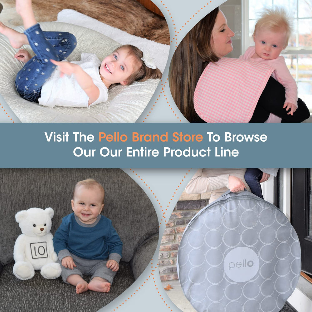 Pello Comfy Cradle reversible fabric option providing soft head and neck support