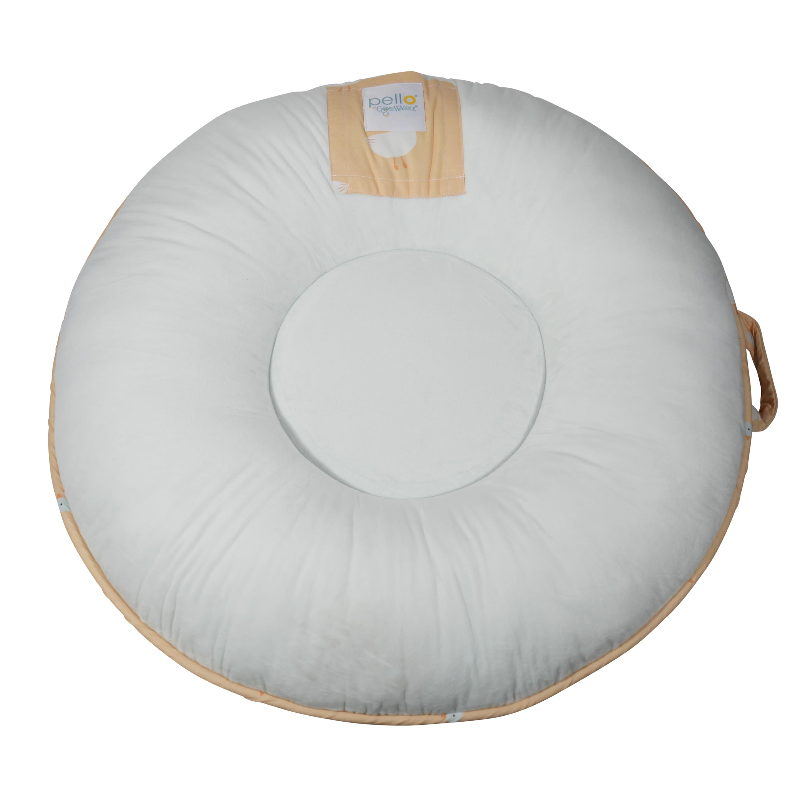 Pello Multi-use Luxe light blue bottom provides a cozy floor surface for play.