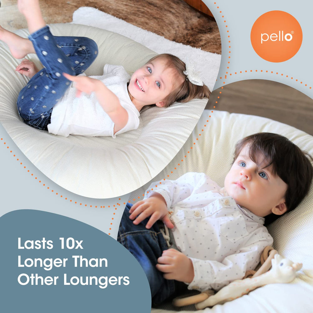 Pello play mat lounger ready for crawling and sits-up practice.