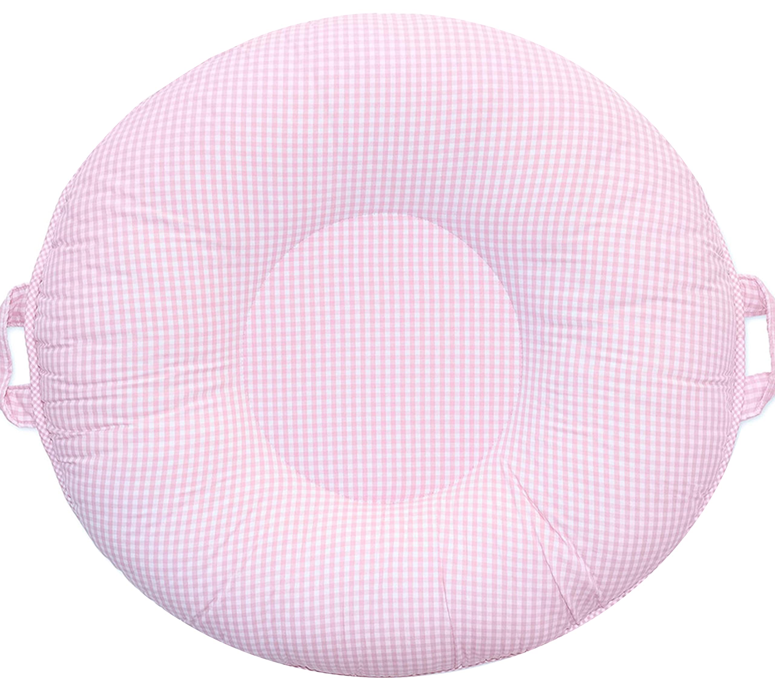 Pello Sadie light pink cushion front view for cozy seating and imaginative play