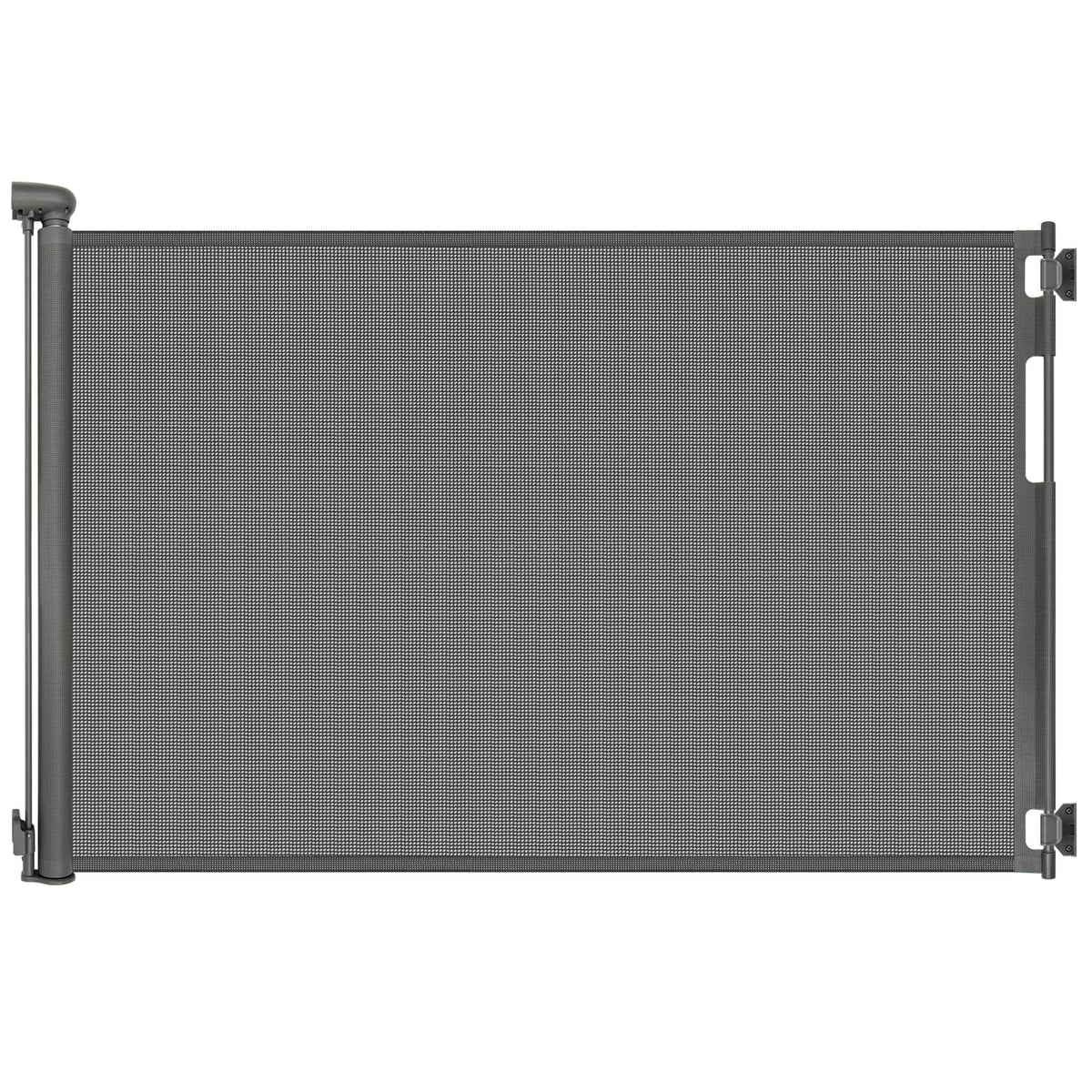 peluasua 70inch-wide retractable gate in doorway provides wide opening coverage for babies and pets.