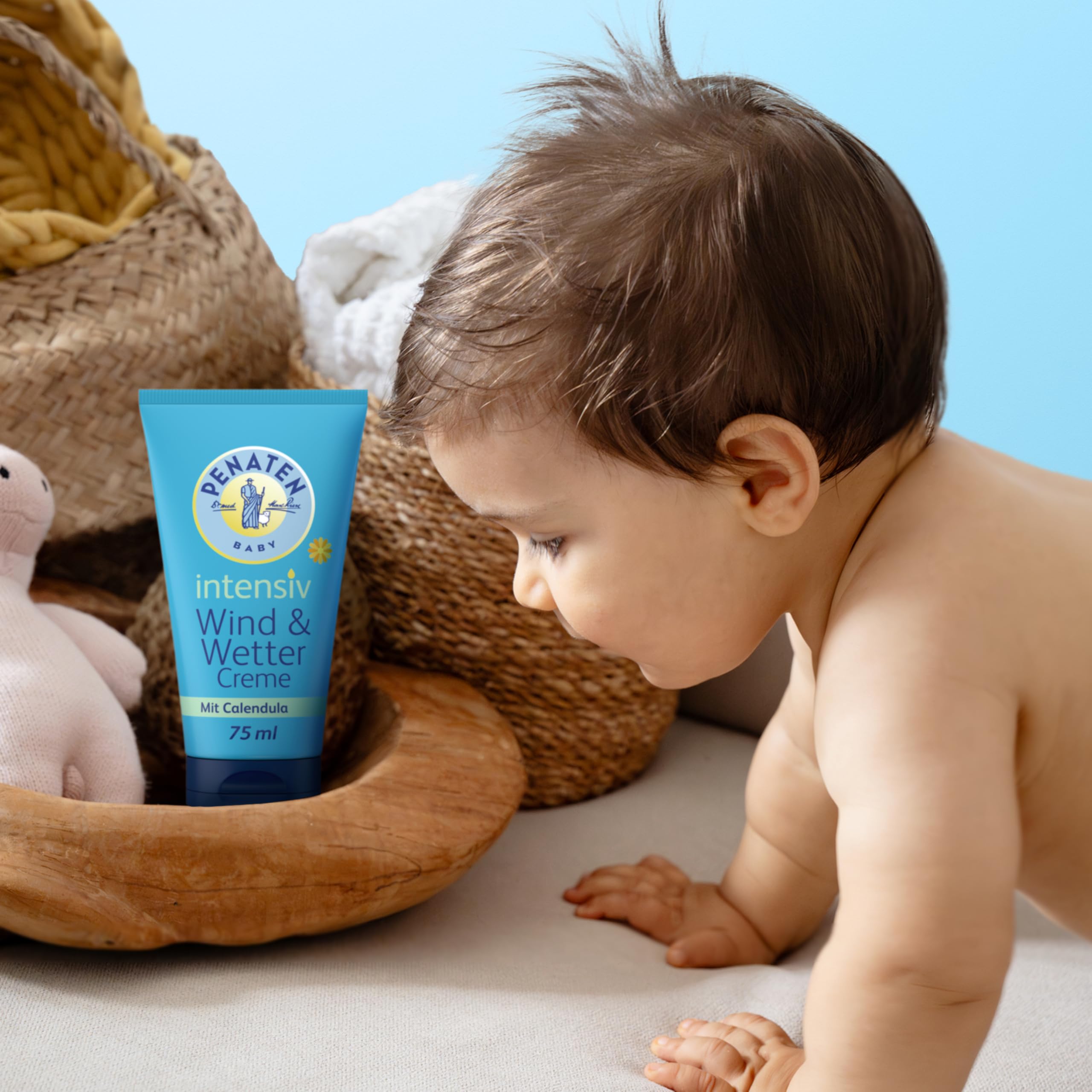 Penaten quick-absorb texture makes routine application smooth and comfortable.