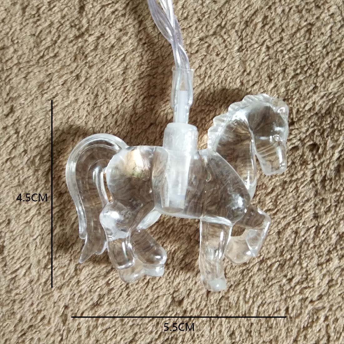 Penfly horse light in bendable form for custom decor shapes