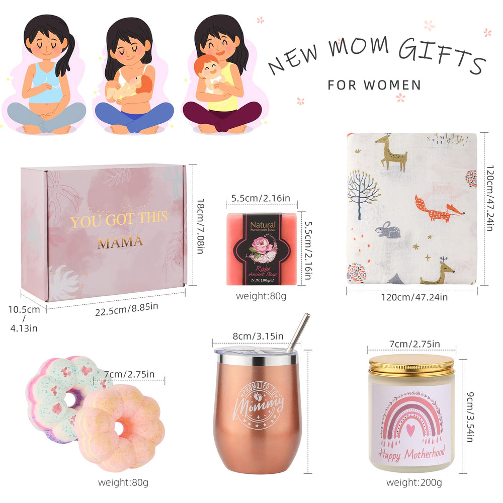 Pengtai greeting card adds a personal touch to this thoughtful gift set.