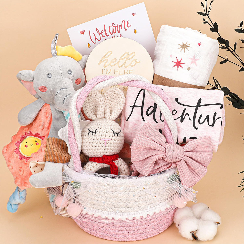 Pengtai pink bodysuit; breathable 100% cotton for newborn comfort