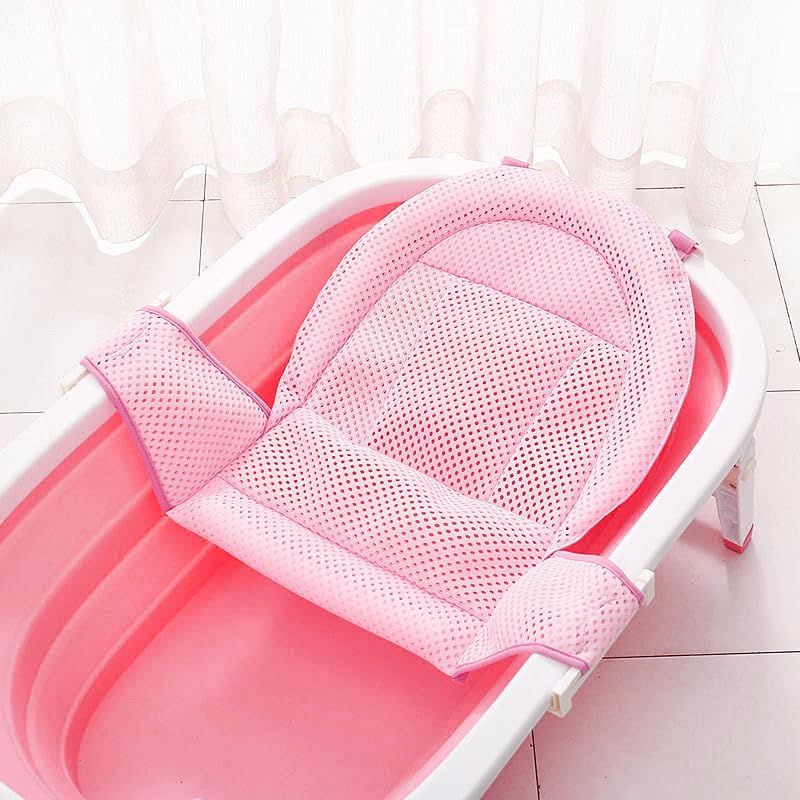 PENINSULA LOVE adjustable-bath-net fixed-on-tub for a secure setup.