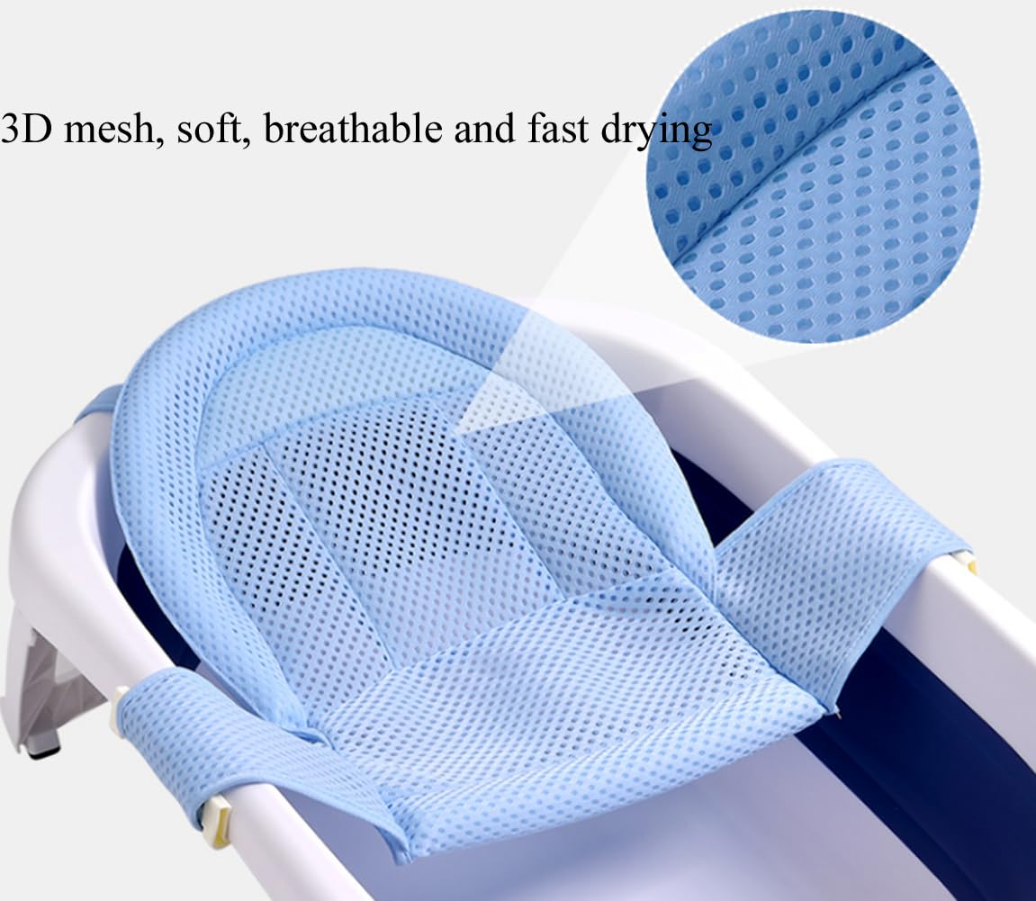 Peninsula Love baby spine-support bath sling promotes comfortable, supported bathing positions