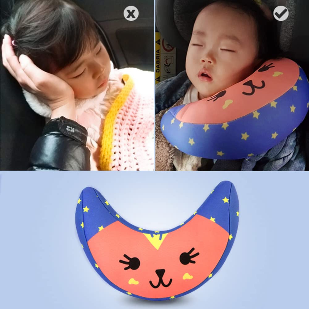 PENINSULA LOVE seatbelt pillow size 30x20 cm fits for ages 1 to 6.
