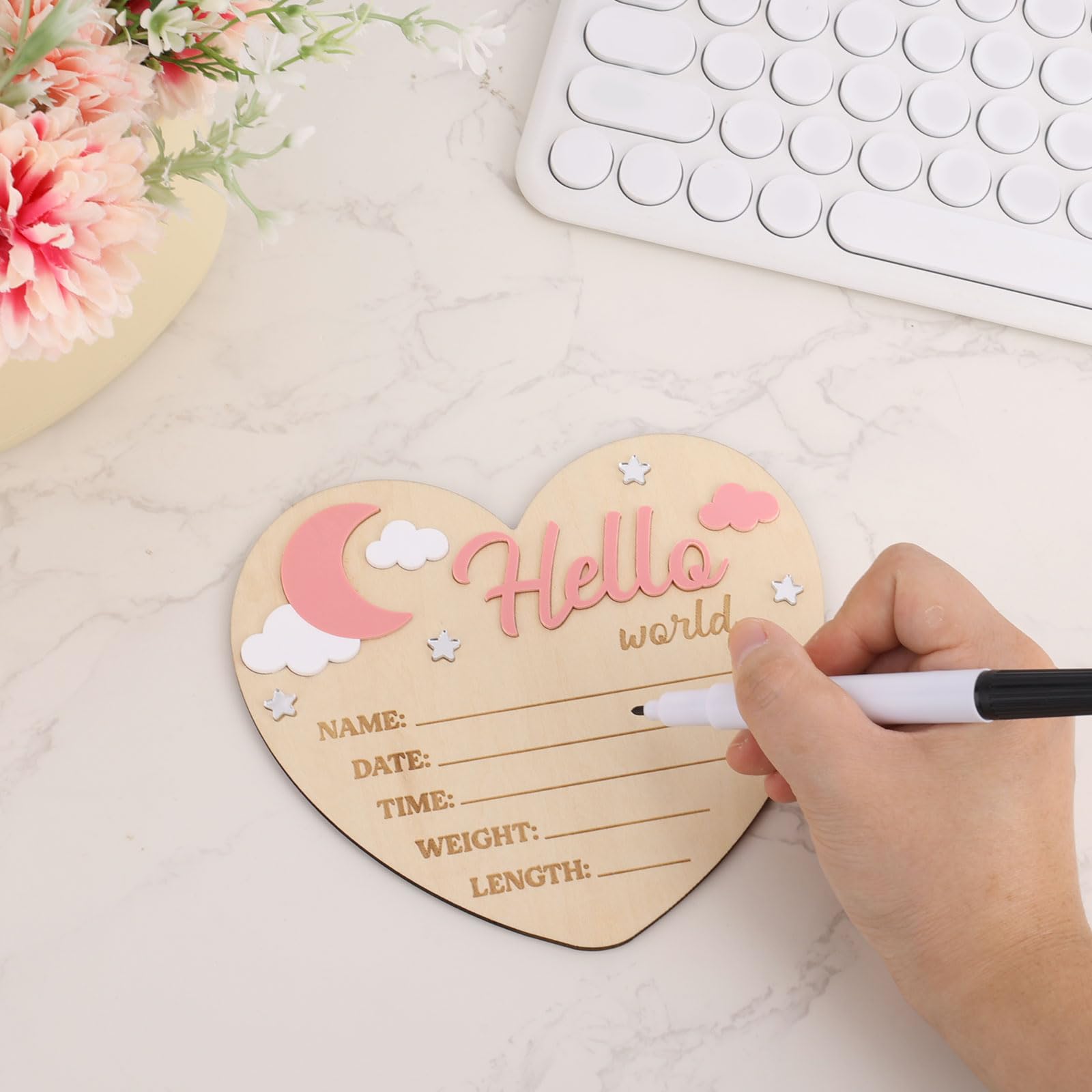 Penitue birth-record pen-in-use in nursery setup