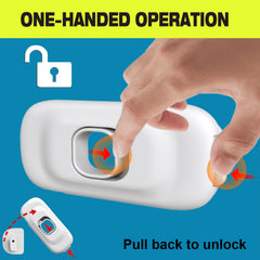 PENMAMA oven-lock-installed showcases easy child access control while cooking