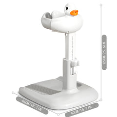 Pentasmile baby shower stand adjustable height supports growing children securely.