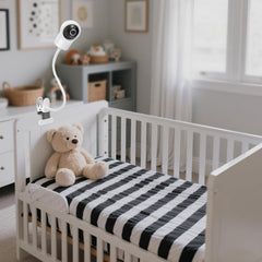 Peozenithus durable clamp keeps monitor secure on furniture.