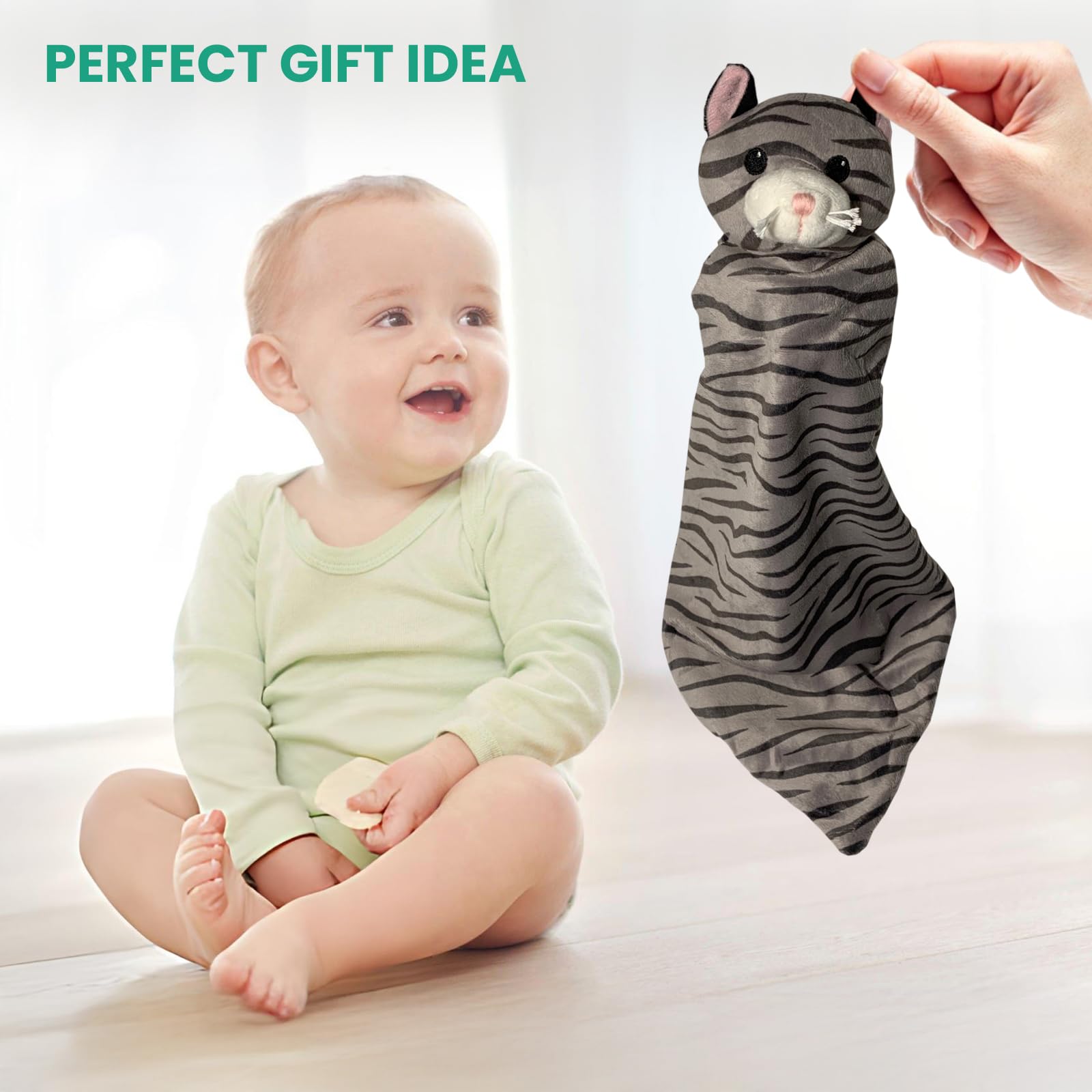 Pepe n Tito Kitty Cat Plush Lovey versatile gift-ready option for new arrivals.