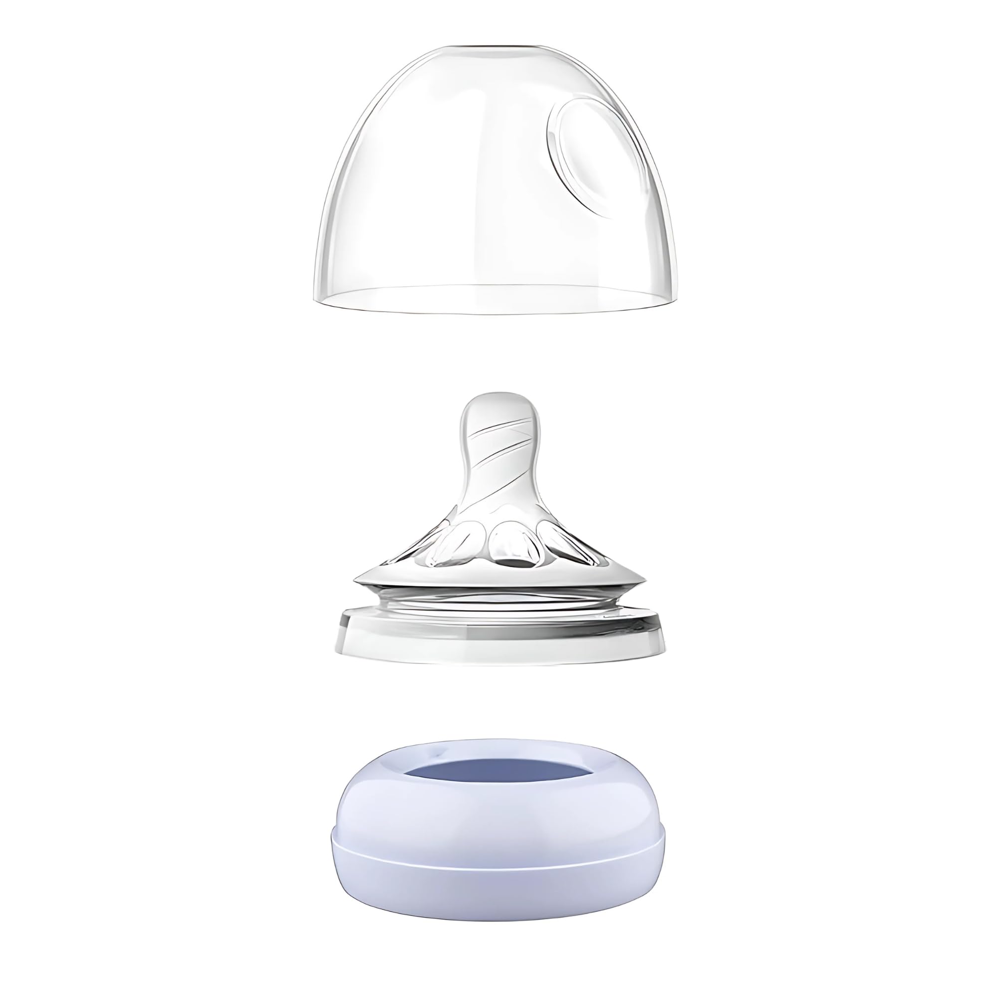 Pequeño collar ring shown with Philips Avent Natural bottle for secure feeding.
