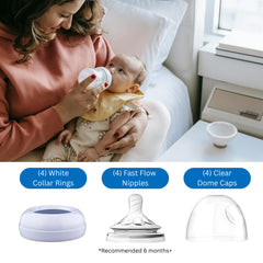 Pequeño fast flow nipple designed for older babies and bigger appetites.