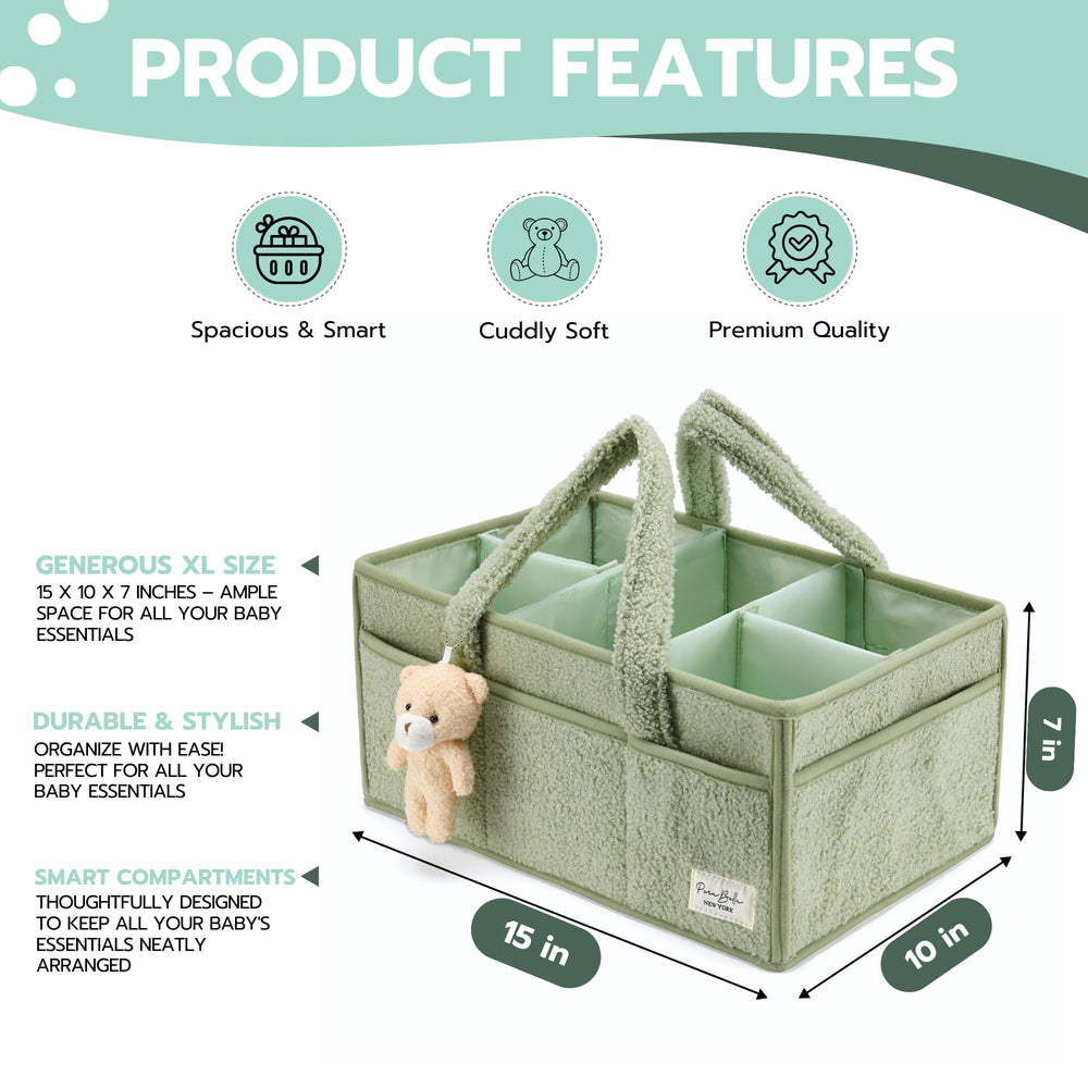 PeraBella car-organizer use keeps baby items neatly accessible in transit.