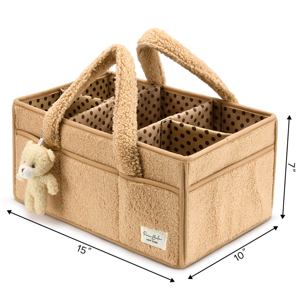 PeraBella Diaper Caddy makes a gift-ready baby shower option.