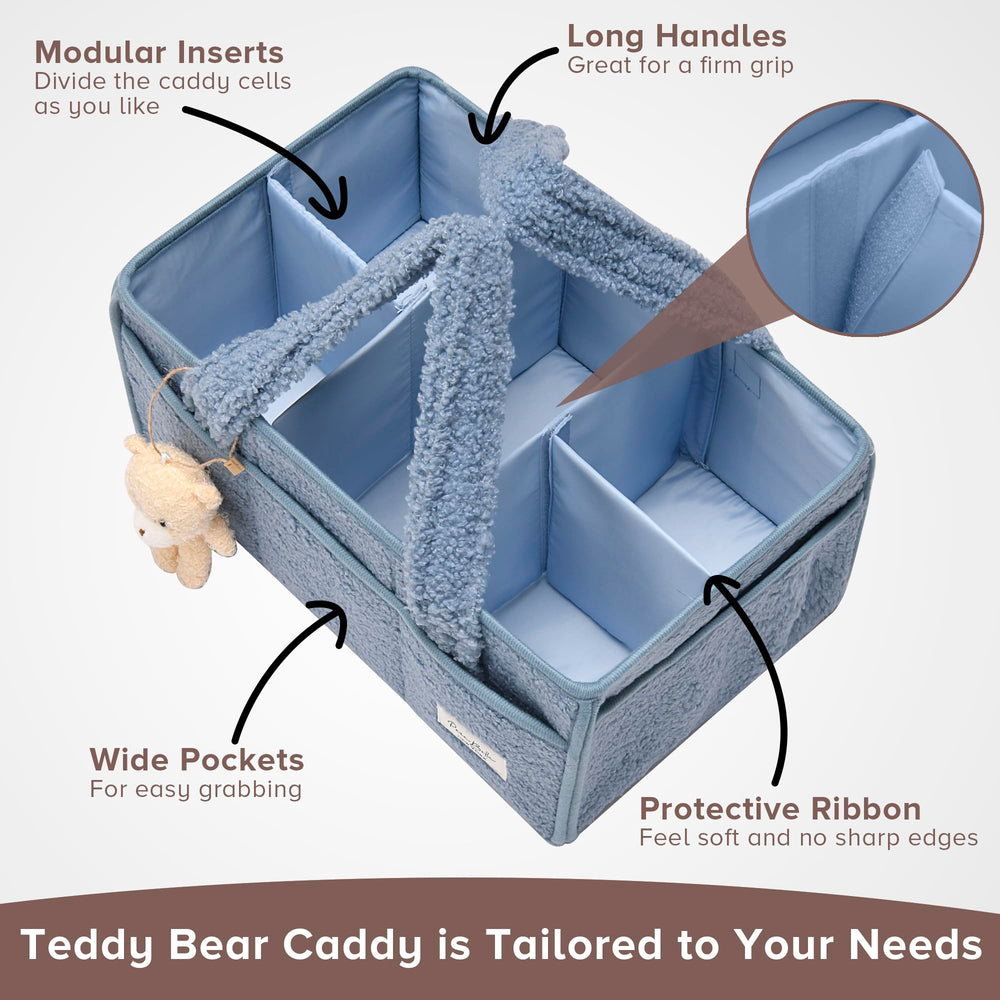 PeraBella teddy bear charm adds gift-ready decorative touch.