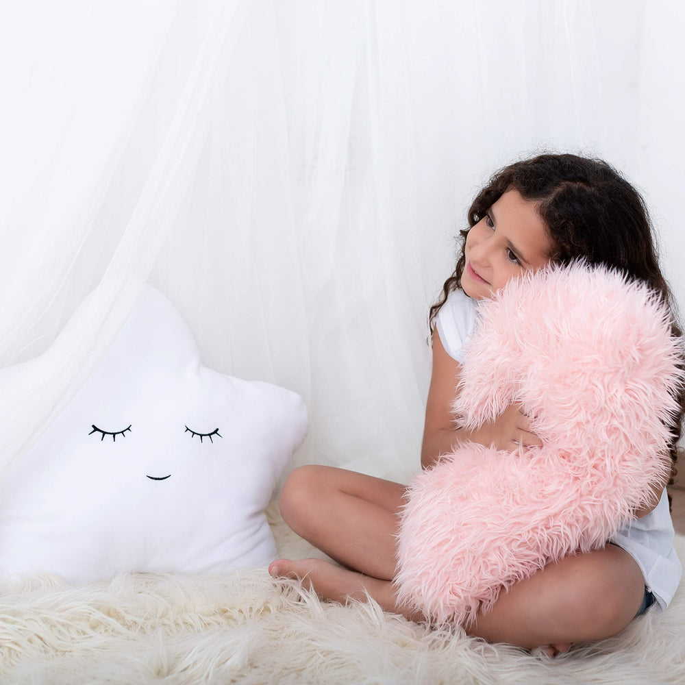 Perfectto Design fluffy pillow for sleep support provides cloud-soft comfort during naptime.