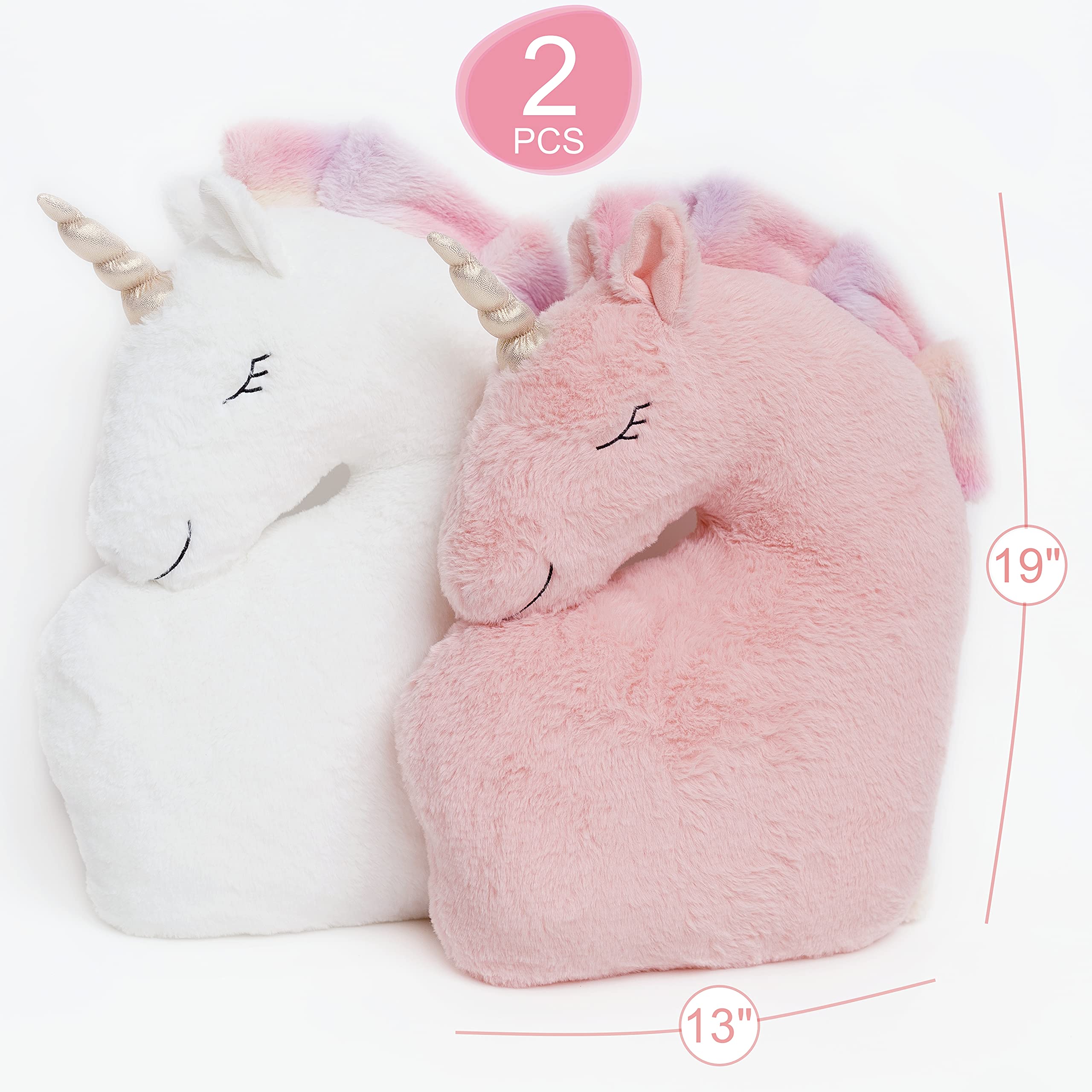 Perfectto Design unicorn pillows gift-ready delight for birthdays or baby showers.