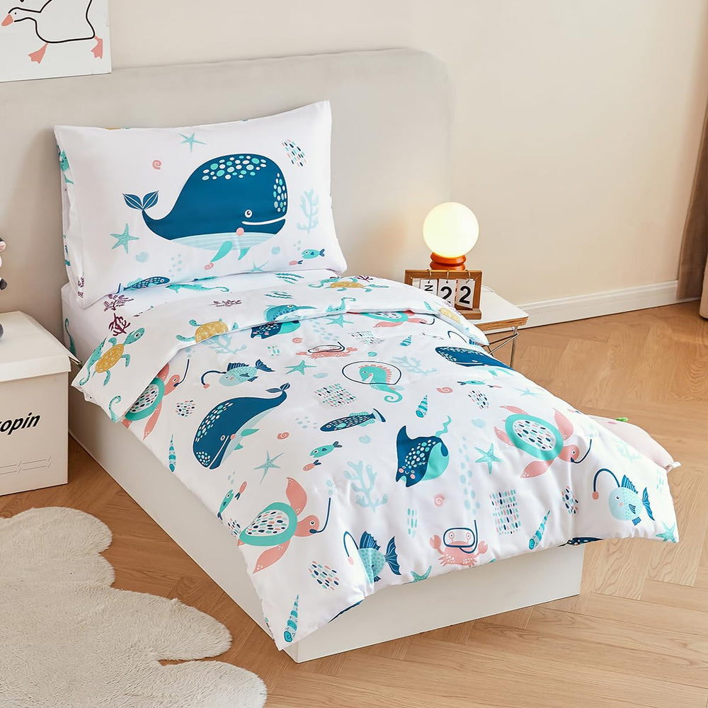 PERFEMET toddler-bedding-fitted-sheet provides secure fit and easy care
