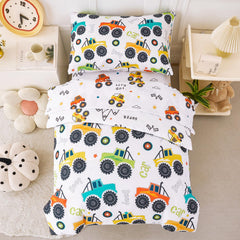 PERFEMET fitted sheet deep-pocket shows snug elastic fit on toddler mattress