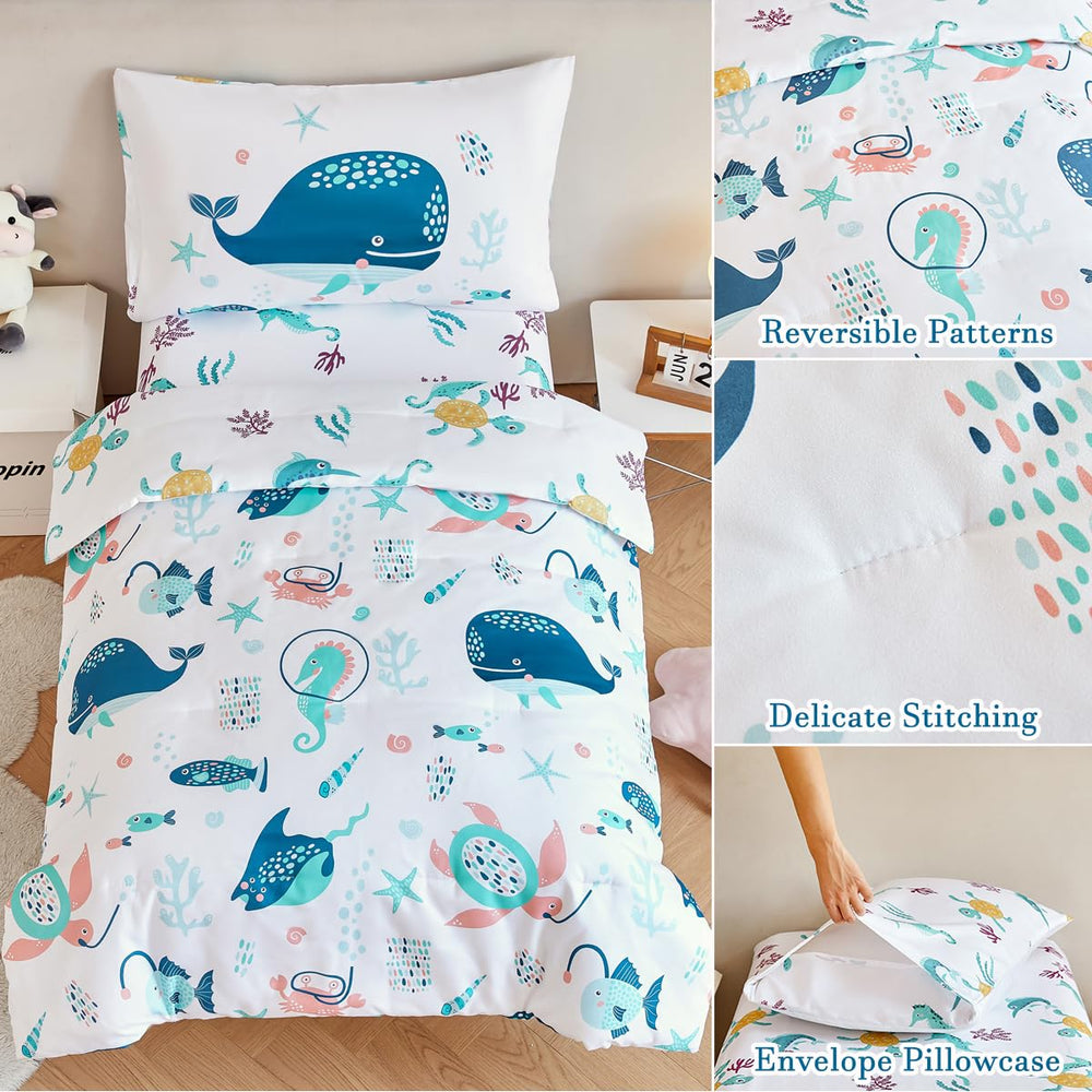 PERFEMET whales-pattern-closeup captures vivid sea life for imaginative play