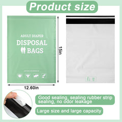 PerKoop diaper bags with opaque design preserve privacy during disposal.
