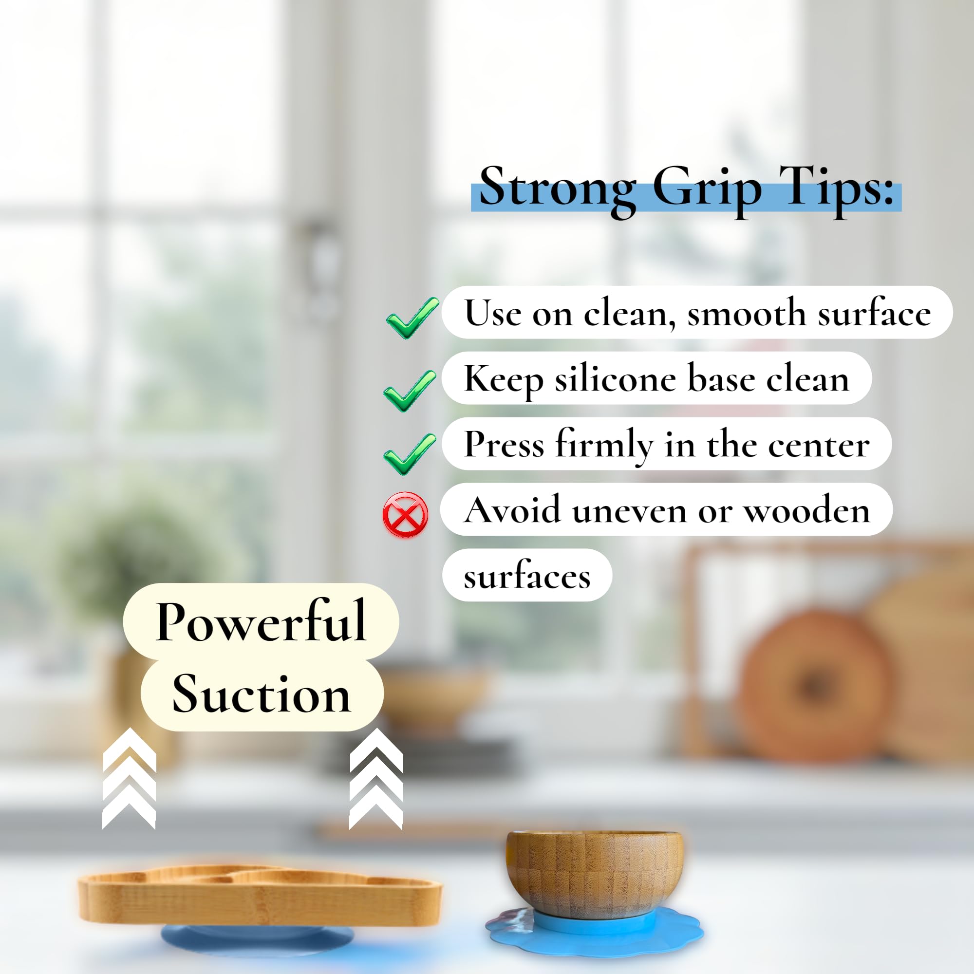 Perlyna Bamboo & Silicone Spoon and Fork gentle on gums for soft foods