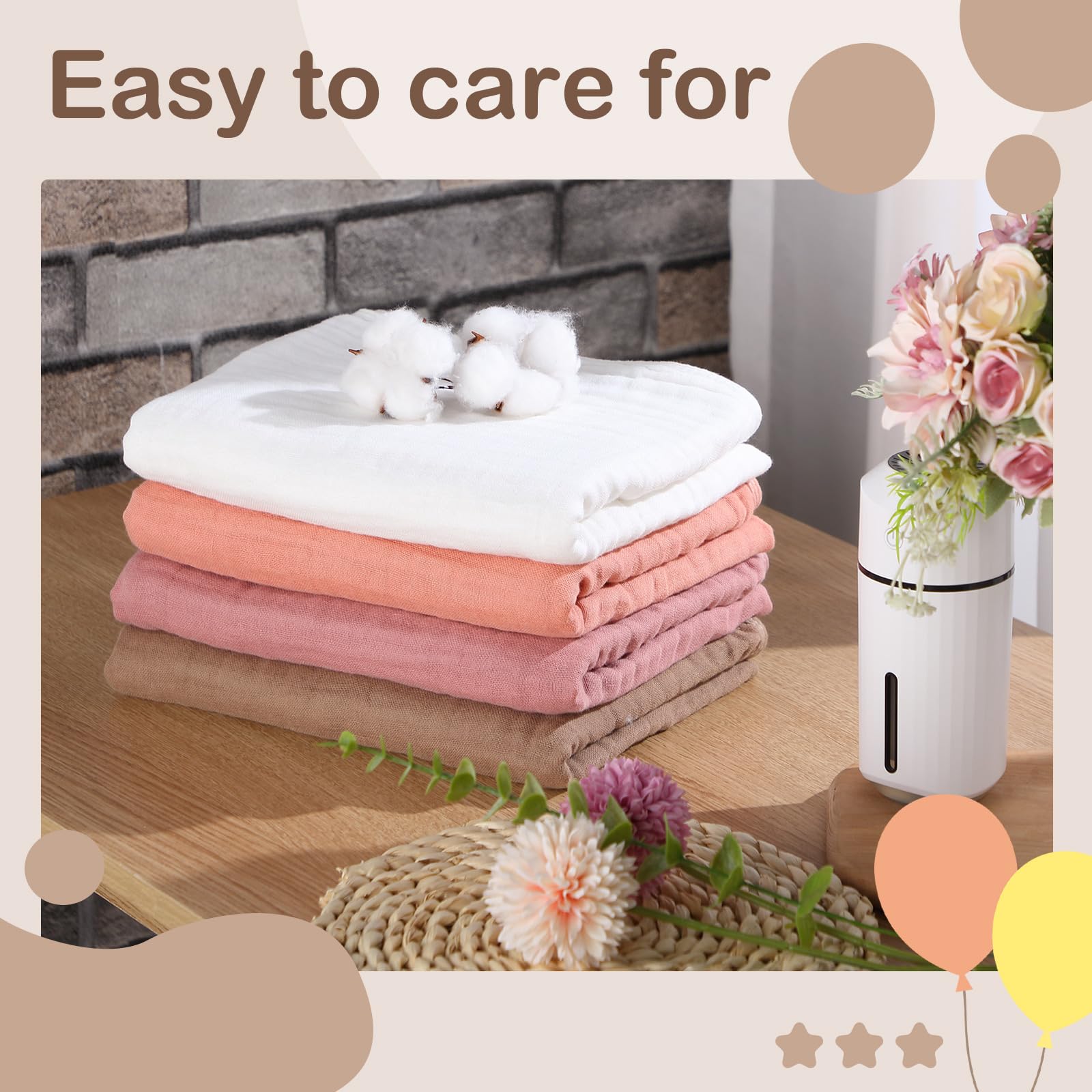 Peryiter towel with durable, well-sewn edges for repeated machine washing.
