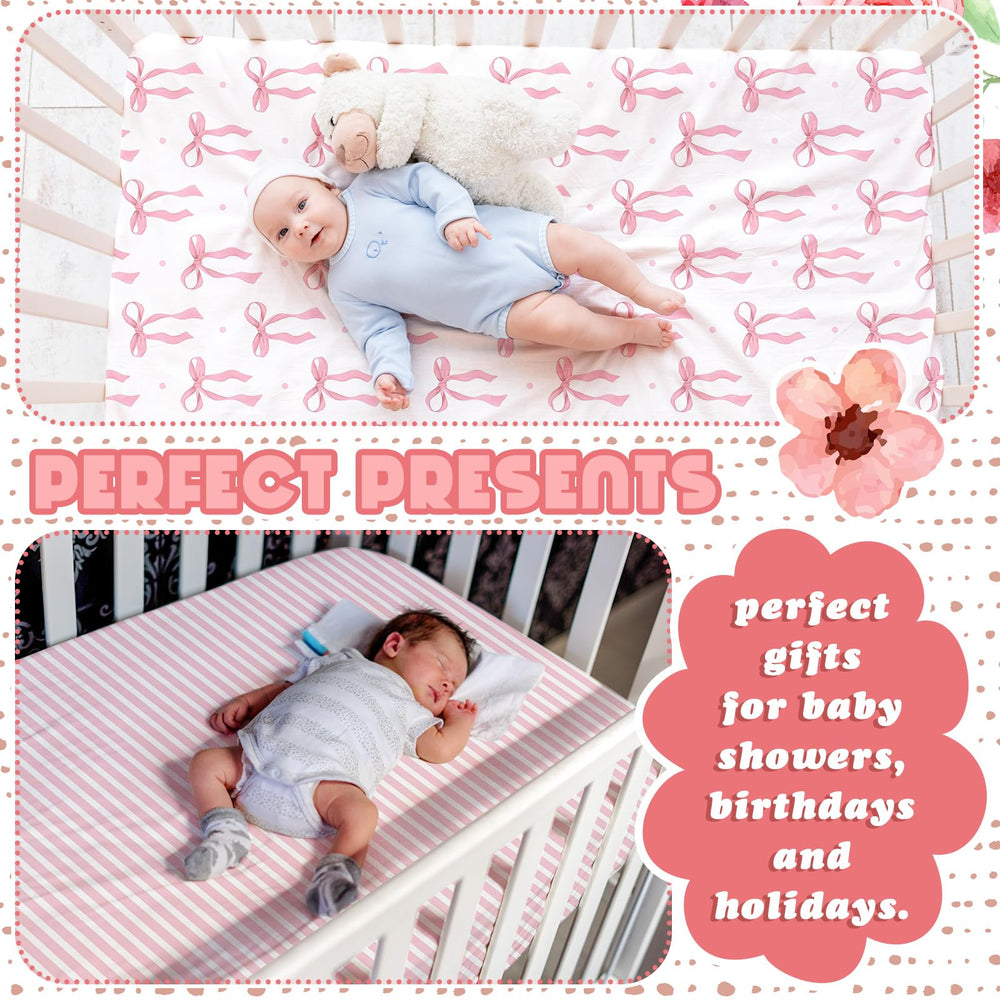 Peryiter plaid style crib sheets add warm decor while fitting standard crib mattresses.